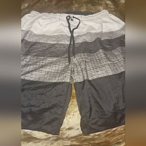 Pacific Scene Swim Trunks Shorts 2XL